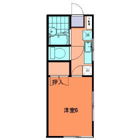プチハイム丘の間取り写真