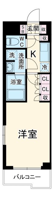ルーブル川崎鷺沼の間取り写真