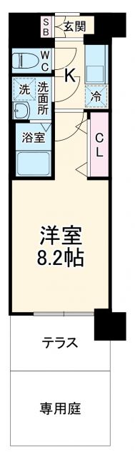 ソルテラスOSAKA御幣島の間取り写真