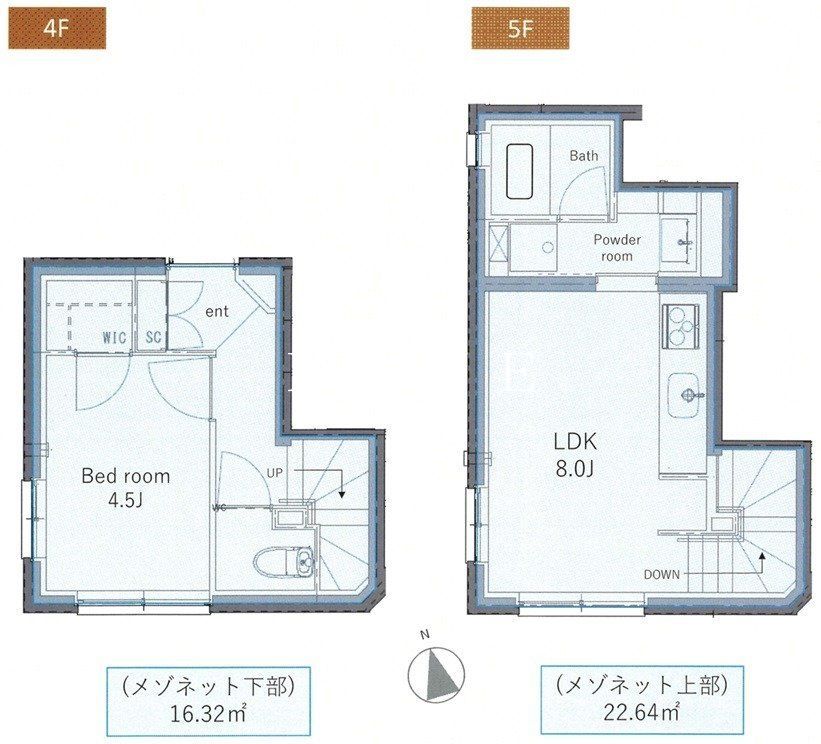 PRATIQUE KAGURAZAKA westの間取り写真