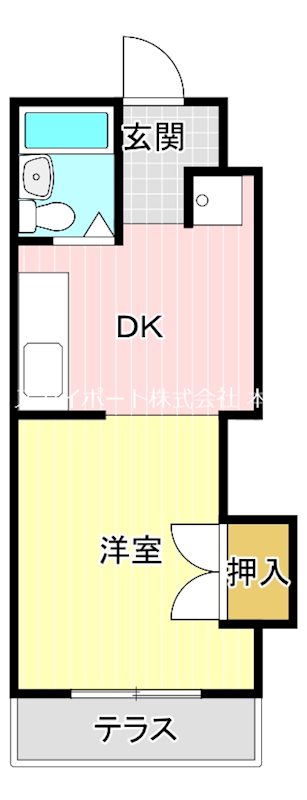 葵西BASEの間取り写真