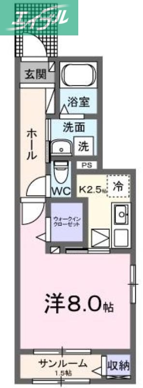 エザンスの間取り写真