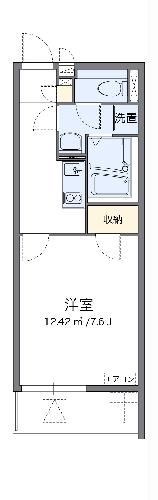 クレイノTATEISHIの間取り写真