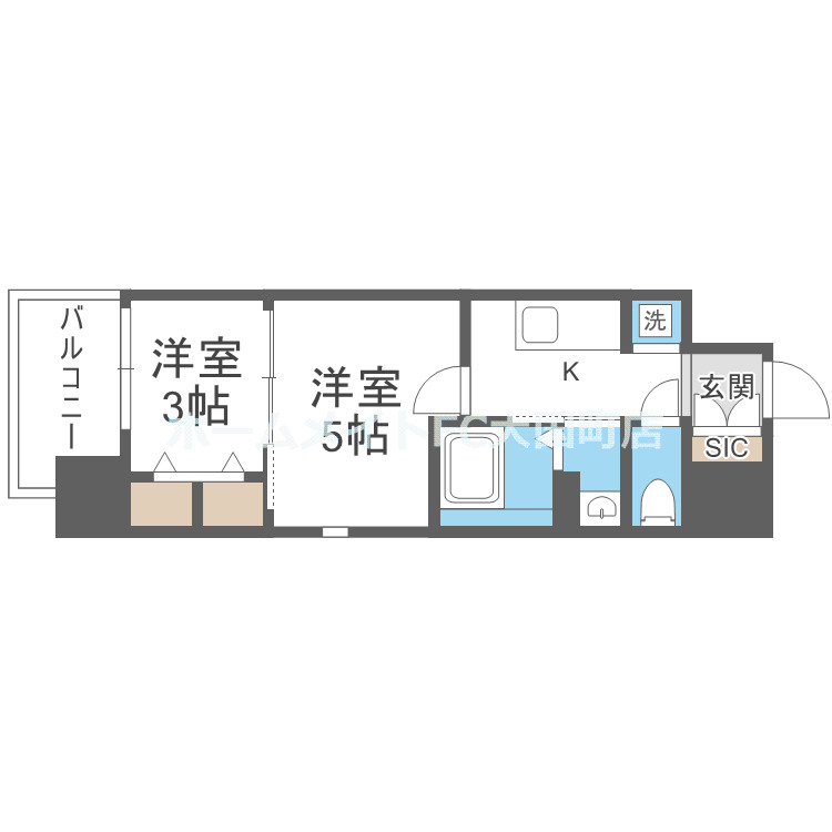 ArtizA堺の間取り写真
