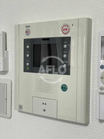 セキュリティ　willDo南森町　モニター付きインターホン