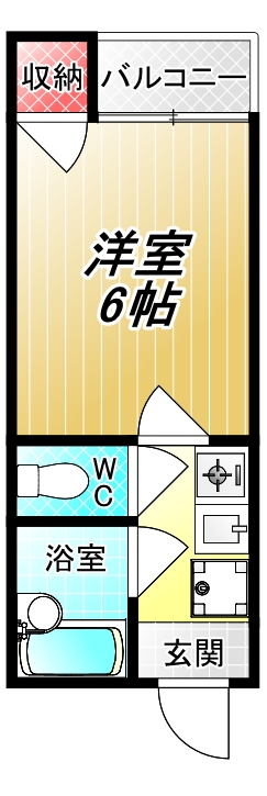 レジェンド布施の間取り写真