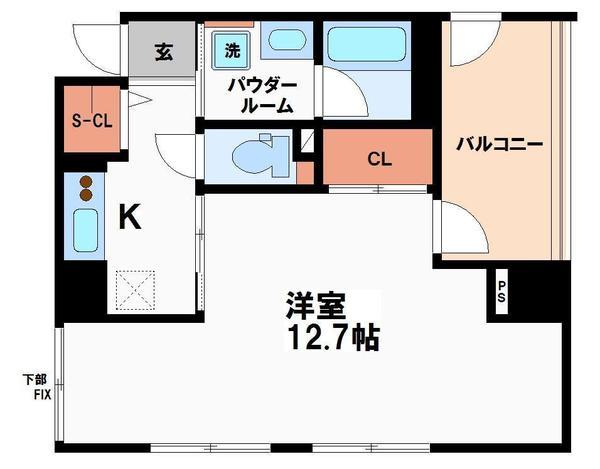 Uresidence Temmabashiの間取り写真