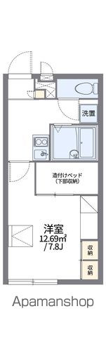 レオパレススカイブルー細畑の間取り写真