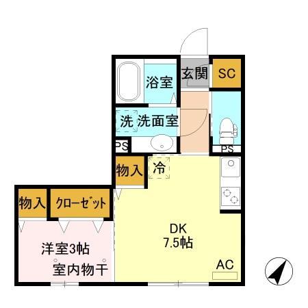 エトワールの間取り写真