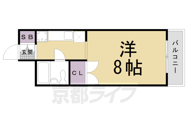 Mercurio Kiotoの間取り写真