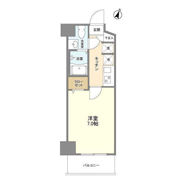 アルファコート西川口26の間取り写真