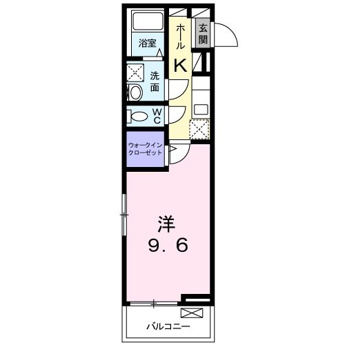 プラシード輝の間取り写真