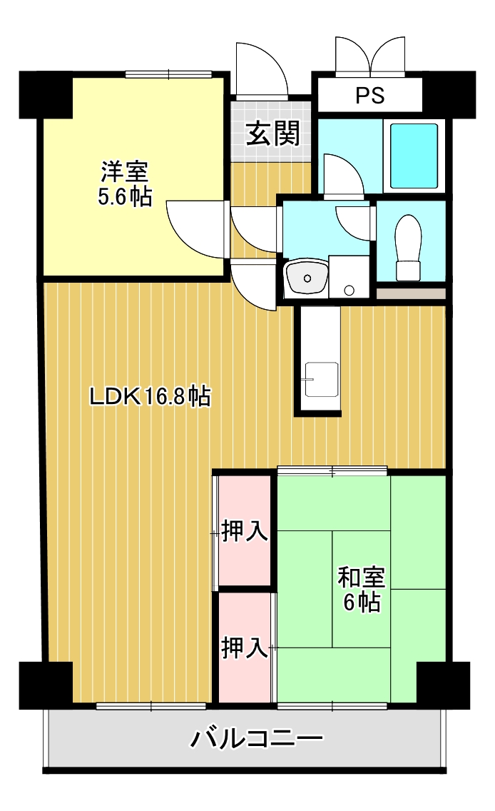 グランディール小山の間取り写真