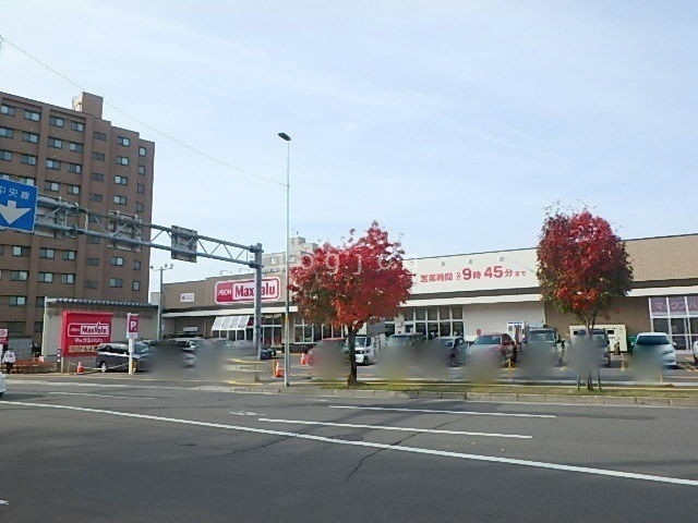 スーパー　マックスバリュ月寒西店（スーパー）まで347m