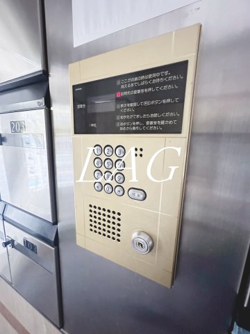 セキュリティ　オートロックです。
