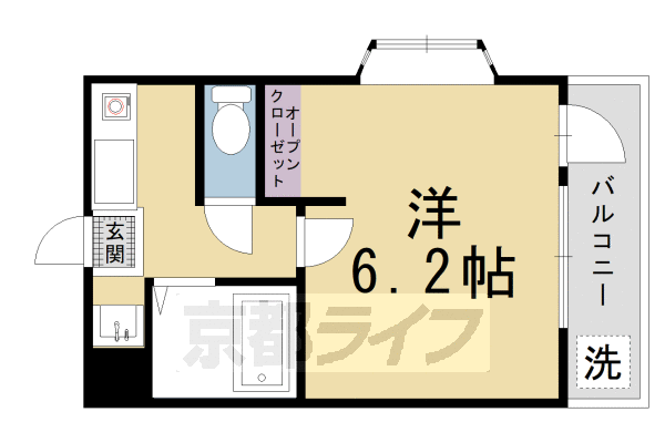 STUDIO KITANOの間取り写真