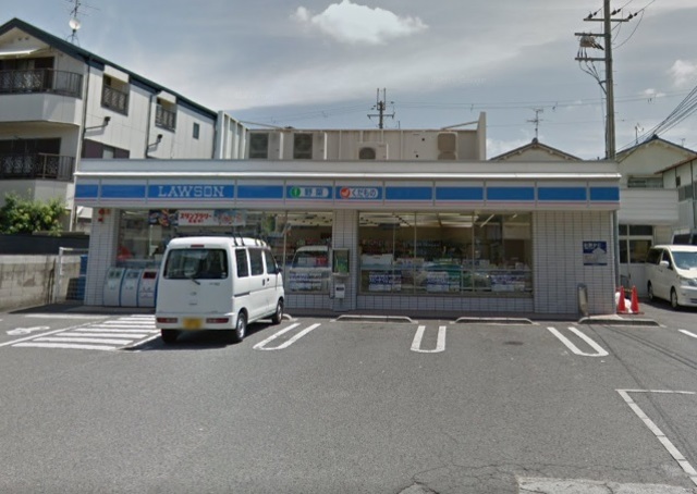 コンビニ　ローソン岡店（コンビニ）まで69m