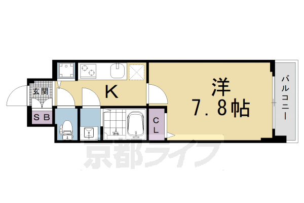 ファステート京都洛南エリーゼの間取り写真
