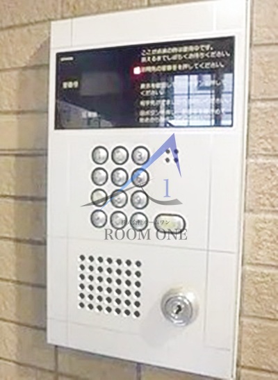 セキュリティ　オートロックです。