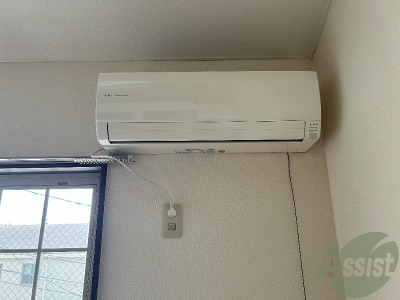 その他設備　エアコンは設置済みなので、入居後すぐにお使いいただけます。