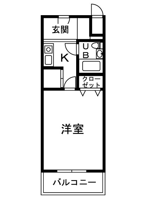 シャルマンフジ下松壱番館の間取り写真