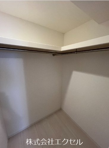 収納　ウォークインクローゼットです。