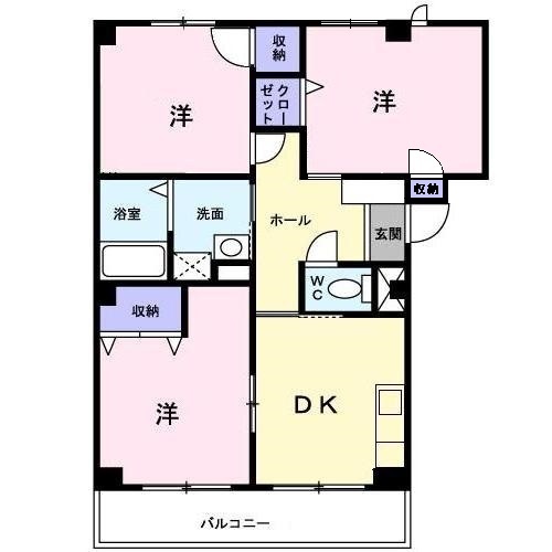 さくらマンションBの間取り写真