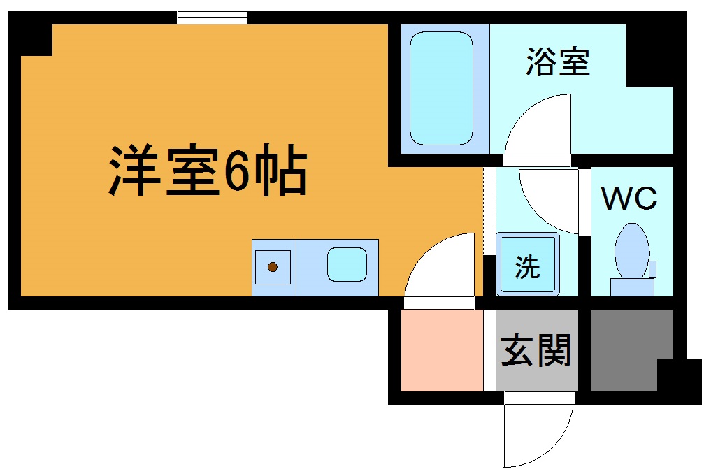 シンエイ第8東船橋マンションの間取り写真