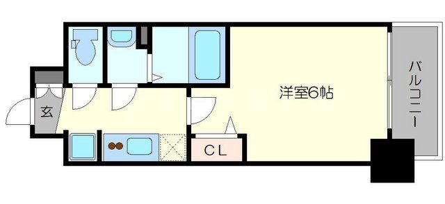プレサンス新大阪ストリームの間取り写真