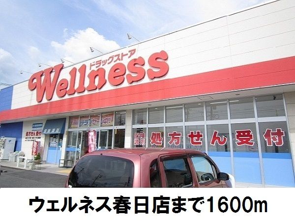ドラックストア　ウェルネス春日（ドラッグストア）まで1600m