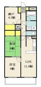 ライオンズマンション東川口の間取り写真