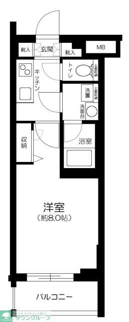 PREMIUM CUBE 下北沢の間取り写真