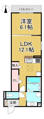 ヴェラ ロホの間取り写真