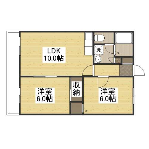 N・Y・Sマンションの間取り写真