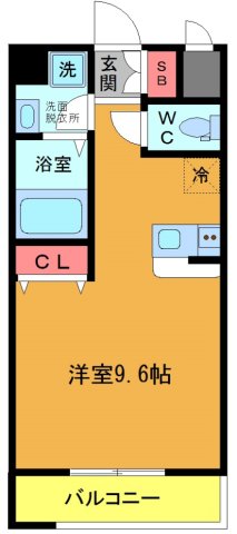 パインタワーの間取り写真