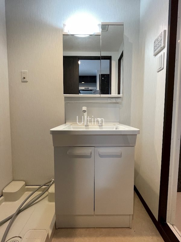 洗面設備　違うお部屋の写真です。ご参考までに