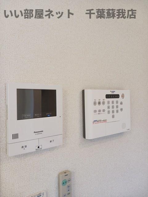 セキュリティ　開放的な寝室です