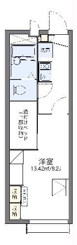 レオパレスソルヴェーグの間取り写真