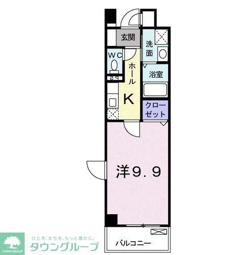 プティネージュの間取り写真
