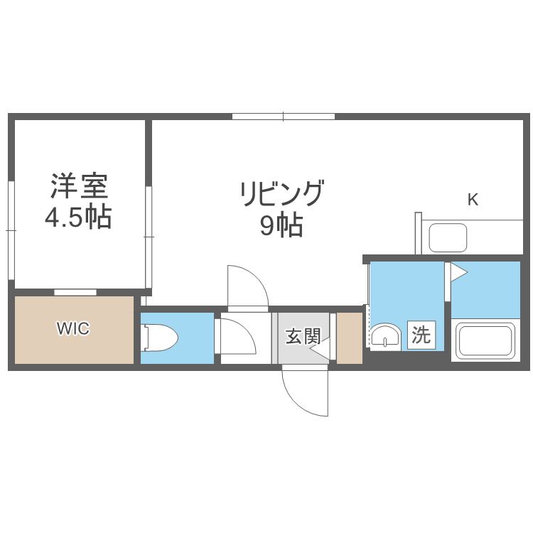 HERO YAMAHANA2の間取り写真