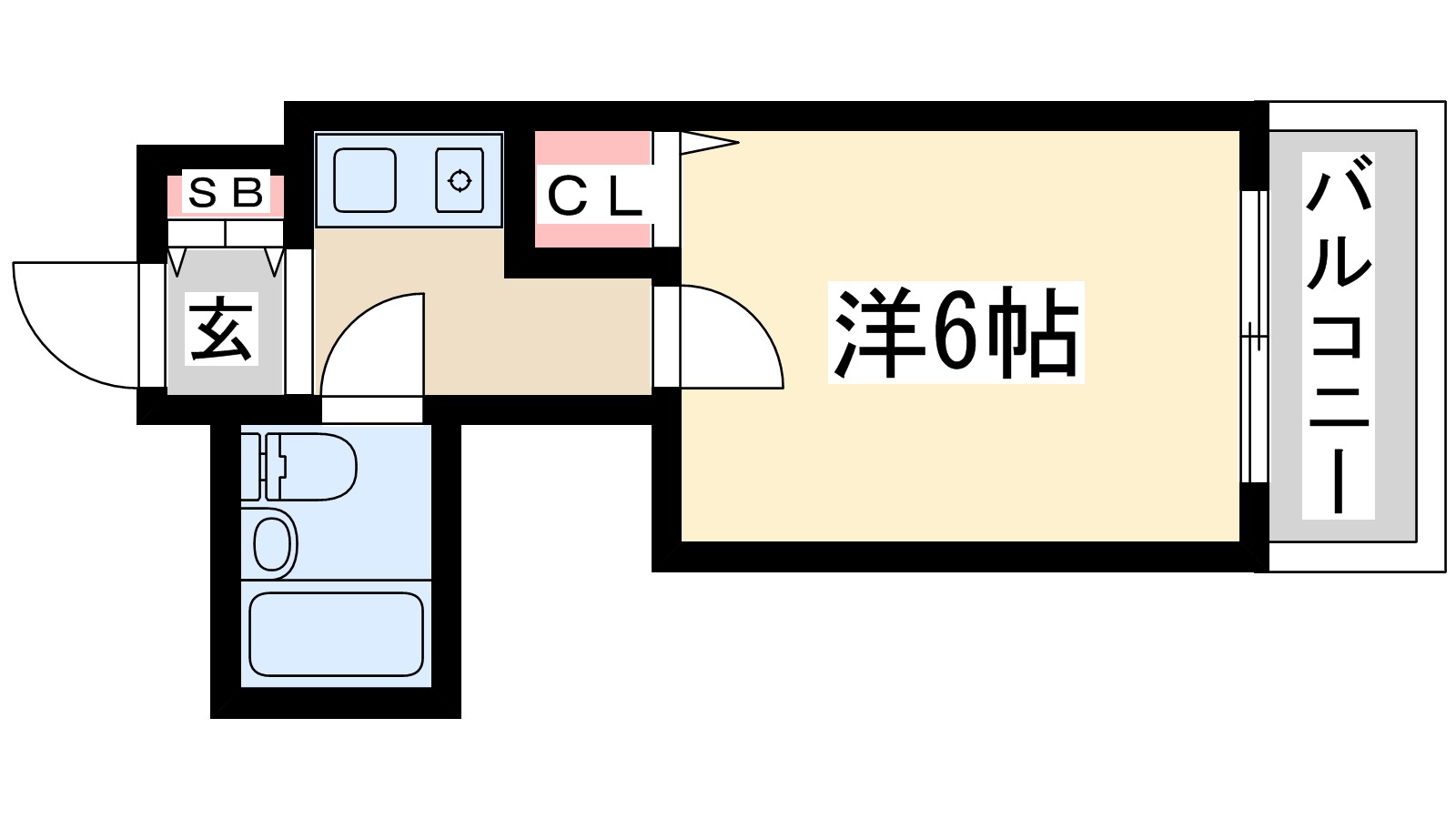 ハイム淡路の間取り写真