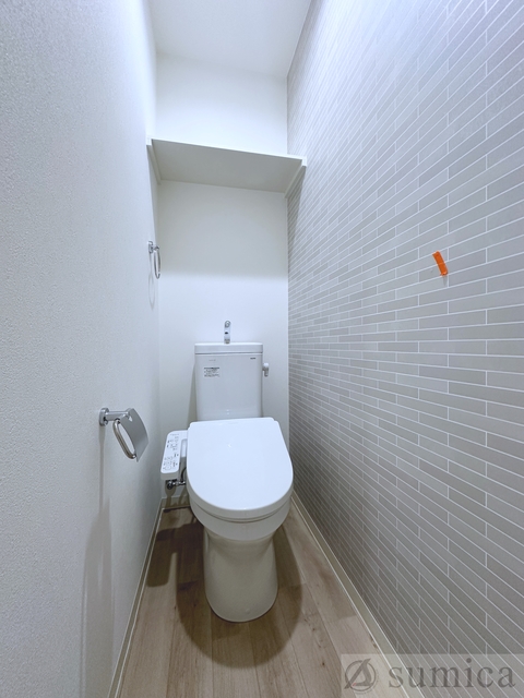 近鉄南大阪線 今川駅 徒歩10分 3階建 新築のトイレ写真