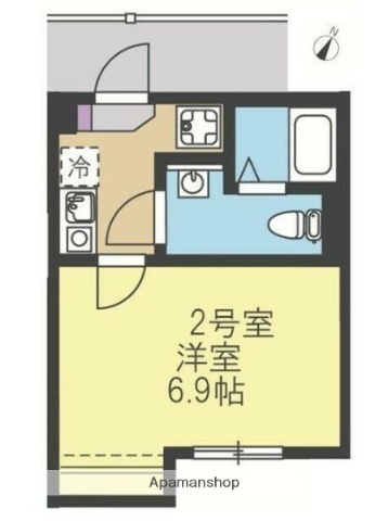 小田急江ノ島線 南林間駅 徒歩8分 3階建 新築の間取り写真