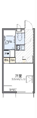 レオパレスベルウッドの間取り写真