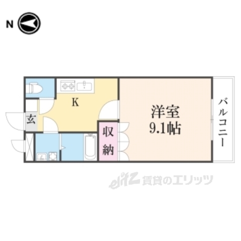 アビエス2の間取り写真