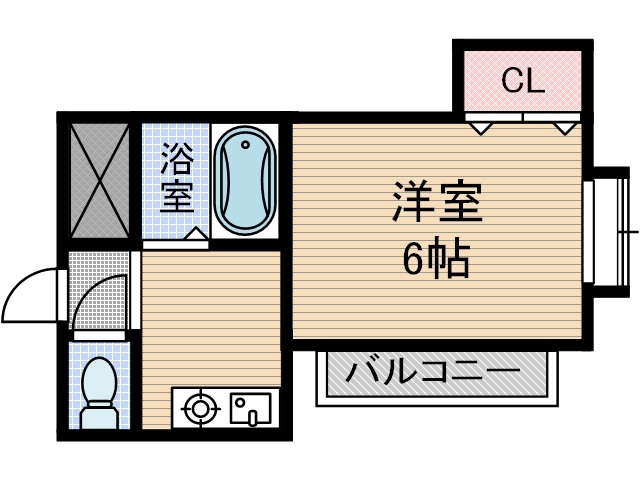 サンパレスエルの間取り写真