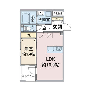 LIBRE ONEの間取り写真