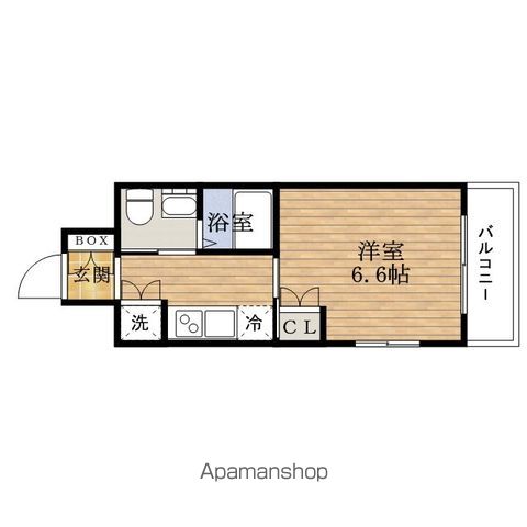 地下鉄長堀鶴見緑地線 ドーム前千代崎駅 徒歩4分 11階建 築19年の間取り写真