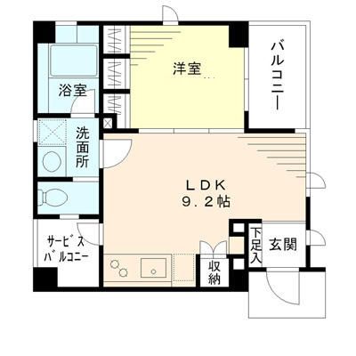 ベルメゾン鷺宮の間取り写真