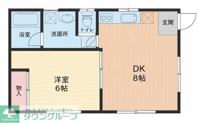 スカイパレスの間取り写真